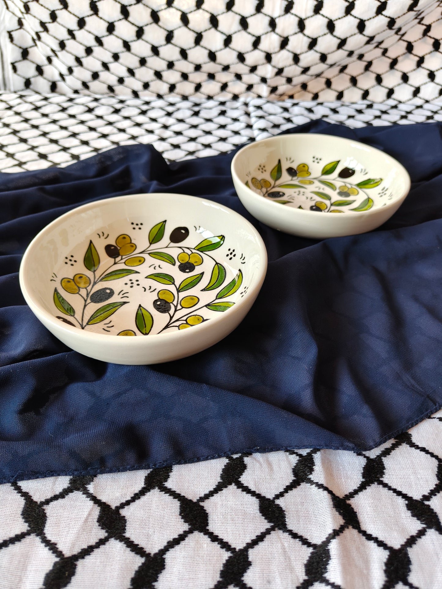 Piatto foglie di ulivo