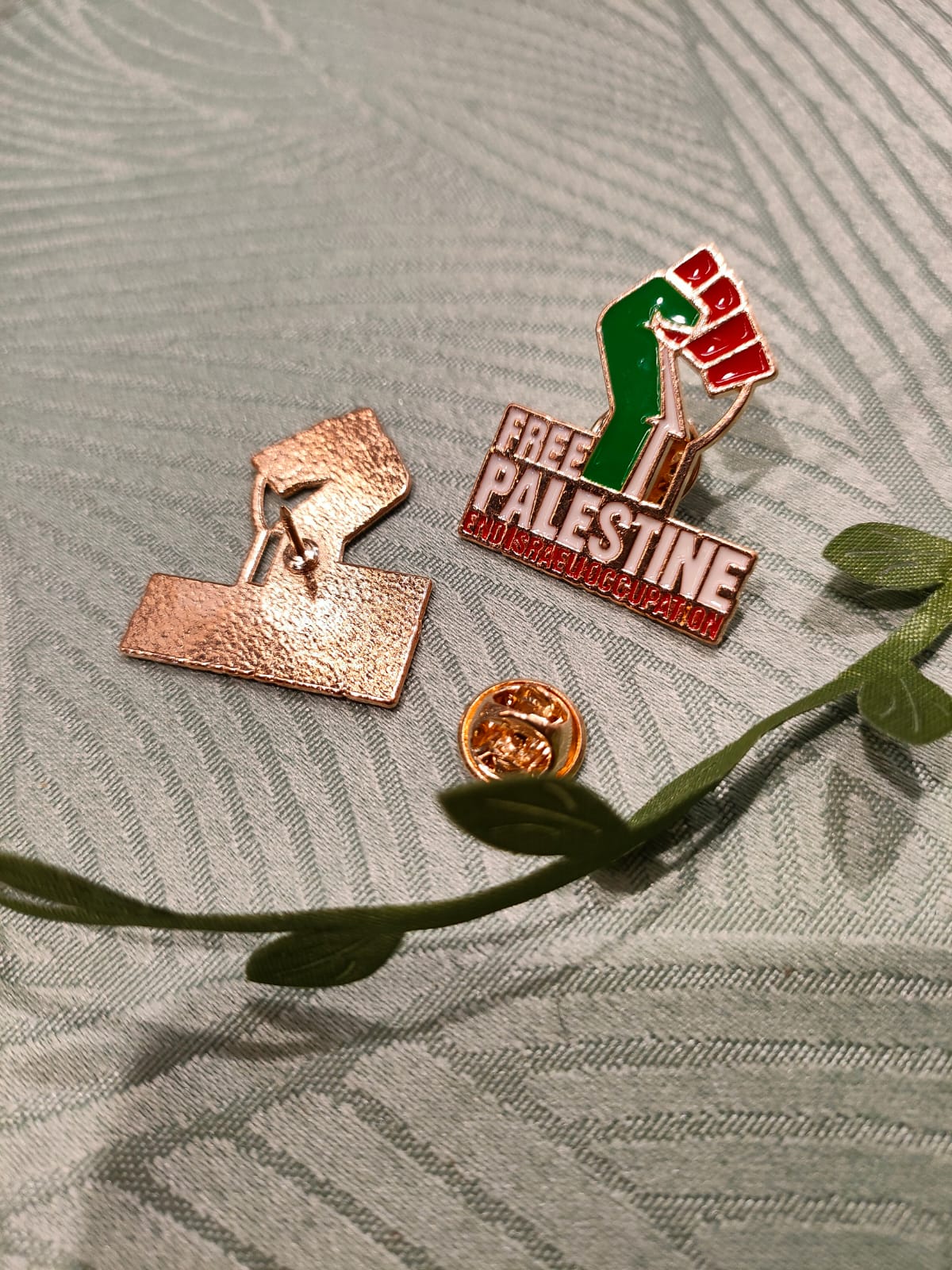 Palestine Shape Pin