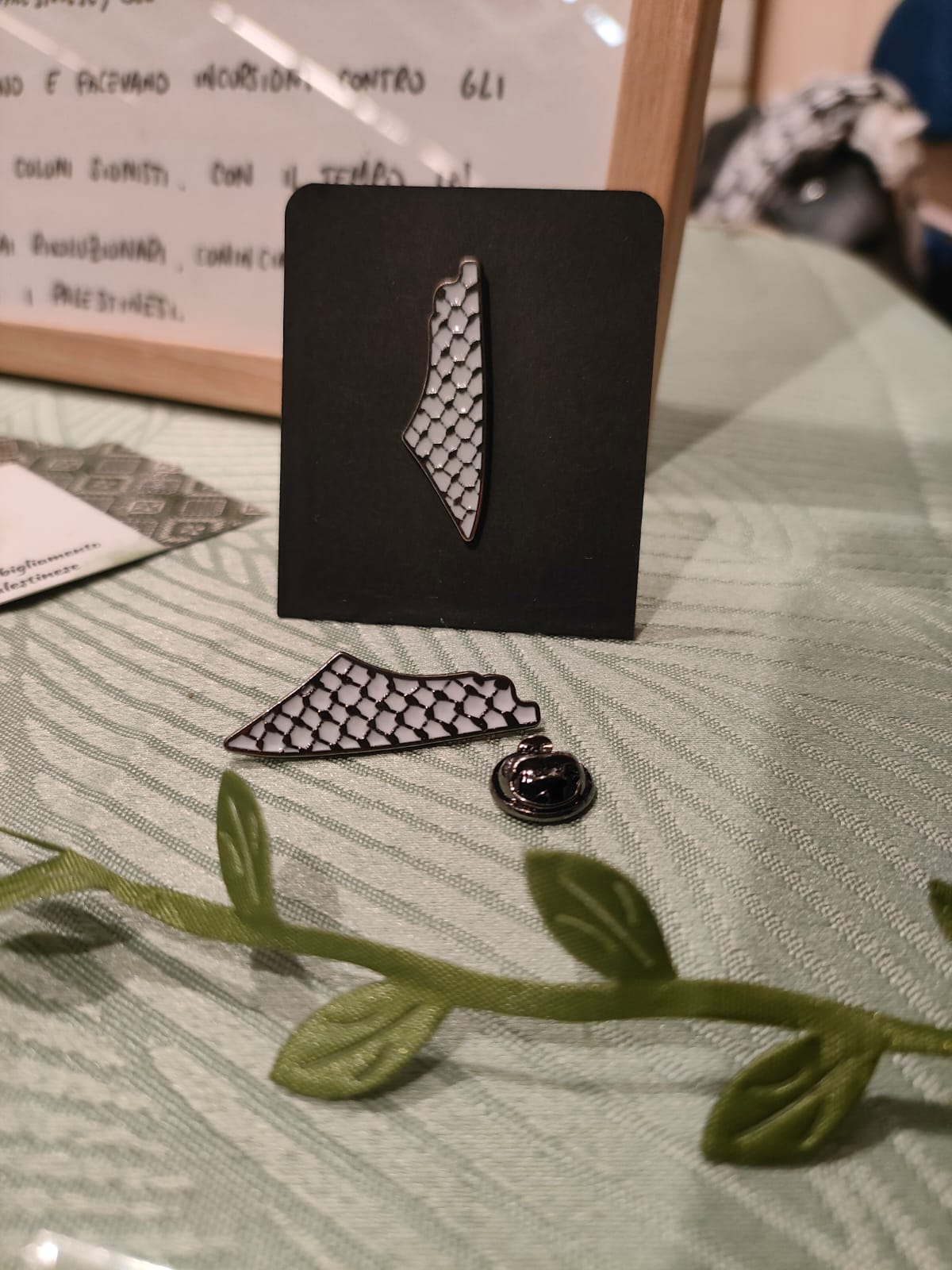 Palestine Shape Pin