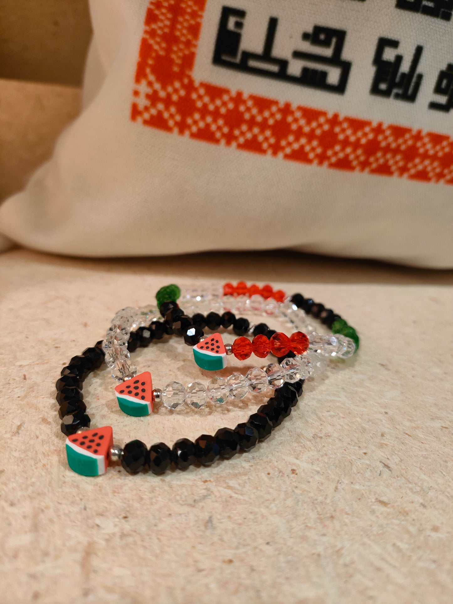 Bracciale fetta di anguria