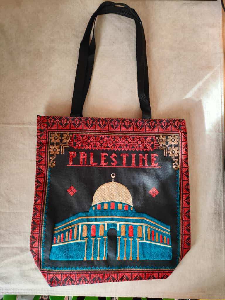 Al Aqsa bag with tatreez