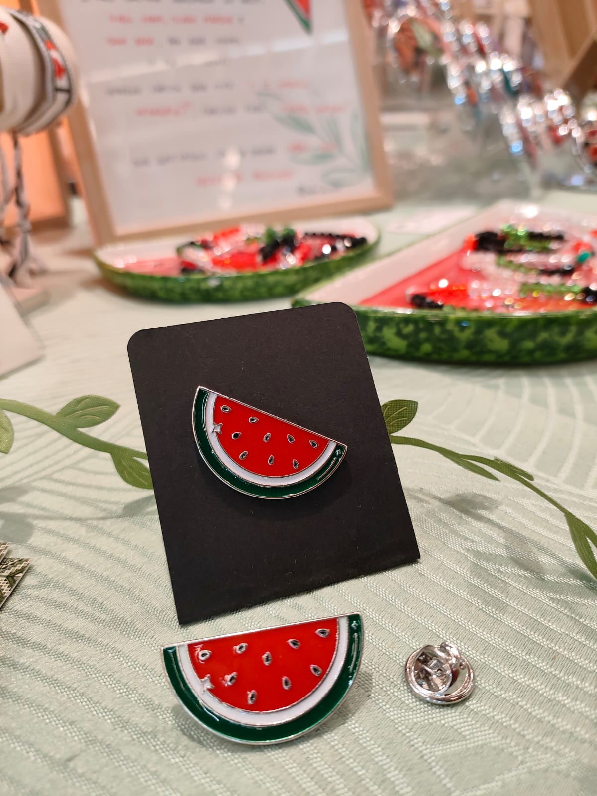 Palestine Shape Pin