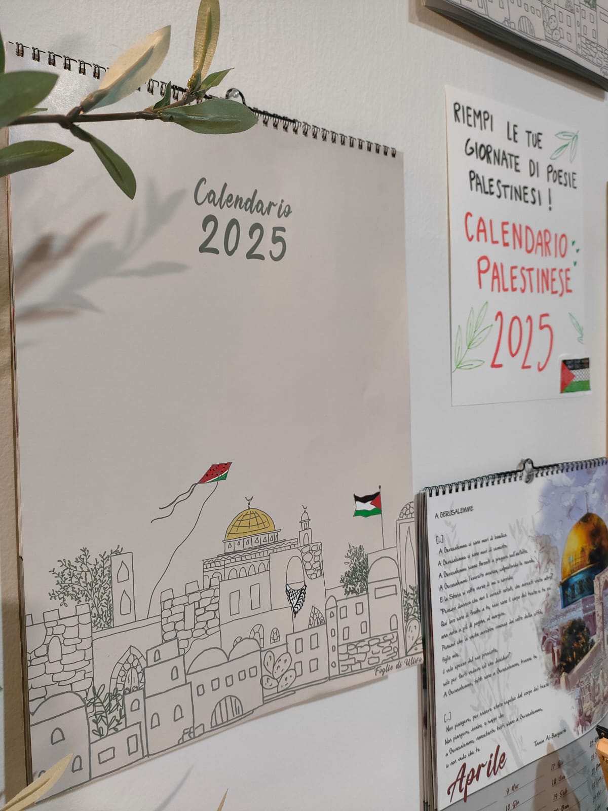 Calendario palestinese 2025