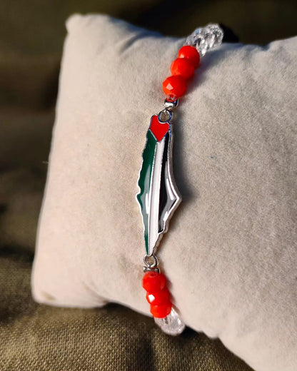 Bracciale bandiera palestinese