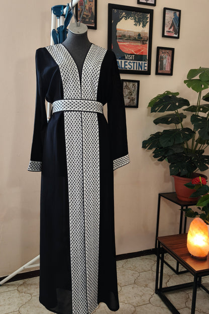 Kimono con ricamo kefiah