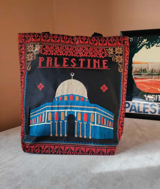 Al Aqsa bag with tatreez