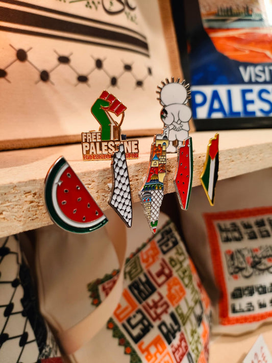 Palestine Shape Pin